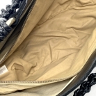 Bottega Veneta black suede and leather