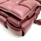 Bottega Veneta Padded Cassette Burgundy
