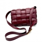 Bottega Veneta Padded Cassette Burgundy