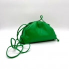 Bottega Veneta Pouch bag in the iconic Bottega green color