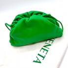 Bottega Veneta Pouch bag in the iconic Bottega green color