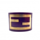 Fendi – Bracciale rigido logo vintage