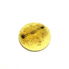 Vintage Chanel gold brooch