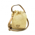 Bucket Prada paja