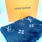 Sciarpa con logo Louis Vuitton
