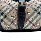 Burberry Nova Check Studs Shoulder