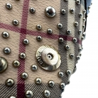 Burberry Nova Check Studs Shoulder