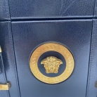 Trousse da viaggio Medusa in pelle di vitello Versace