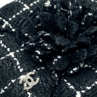 Chanel Camelia in tweed