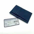 Porta carte Prada blu navy