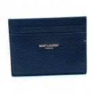 cardholder saint laurent cuero negro