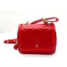 carolina herrera cuero rojo