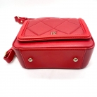 carolina herrera cuero rojo