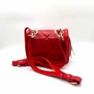 carolina herrera cuero rojo