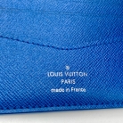 Cartera damier Louis Vuitton con iniciales HF