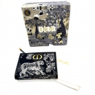 Portafoglio Dior 30 Montaigne Dahlia in jacquard blu