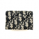 Dior Saddle jacquard Oblique wallet