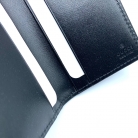 cartera gucci cuero negro sin uso