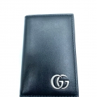 cartera gucci cuero negro sin uso