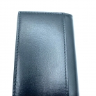 cartera gucci cuero negro sin uso