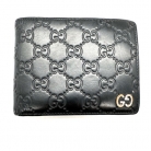 CARTERA GUCCI EN CUERO NEGRO GG