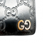 CARTERA GUCCI EN CUERO NEGRO GG