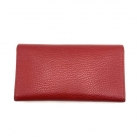 Portafoglio Gucci grande in pelle rossa