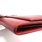 Portafoglio Gucci grande in pelle rossa