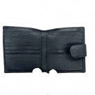CARTERA GUCCI INTERLOCKING EN CUERO NEGRO VINTAGE