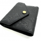 cartera Louis Vuitton en piel negra Monogram Empreinte