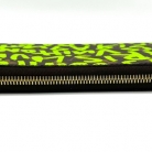 Cartera Louis Vuitton Zippy Monogram marrón y graffiti verde