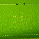 Cartera Louis Vuitton Zippy Monogram marrón y graffiti verde