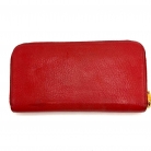 Cartera Miu Miu en cuero martillado rojo