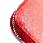 Cartera Miu Miu en cuero martillado rojo