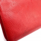 Cartera Miu Miu en cuero martillado rojo