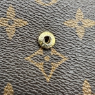 Brown Louis Vuitton monogram wallet/purse