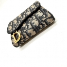 Cartera monedero Saddle de Christian Dior