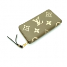 Cartera Zippy Louis Vuitton cuero empreinte