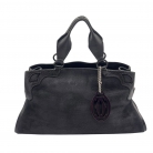 Cartier Vintage Marcello black leather