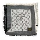 Sciarpa Monogram Louis Vuitton grigio
