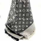 Sciarpa Monogram Louis Vuitton grigio