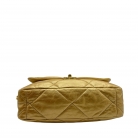 Chanel 19 in pelle dorata