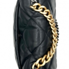 Chanel 19 black leather