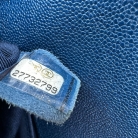 Chanel Boy pelle blu