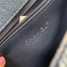 Chanel boy flap denim XL