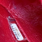 Chanel Classic charol rojo