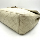 Chanel Classic Flap Jumbo bianco