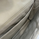 Chanel Classic Flap Jumbo bianco