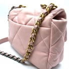 Chanel 19 in pink leather