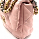 Chanel 19 in pink leather